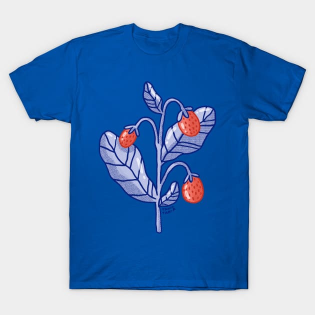 Strawberries T-Shirt by Tania Tania
